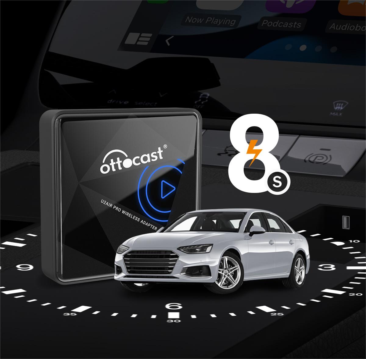 오토캐스트 U2 Air Pro 무선 카플레이 아이폰 전용 어댑터 동글