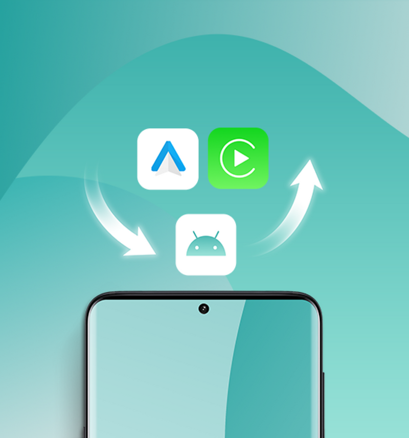 <h3>무선 CarPlay & Android Auto<br/></h3>