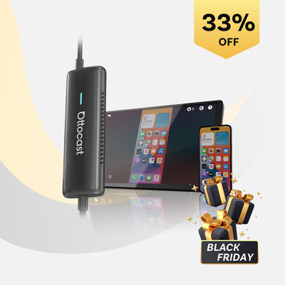 오토캐스트 미러터치 —양방향 터치 미러링/ 아이폰&안드로이드 미러링/ 무선 카플레이 동글