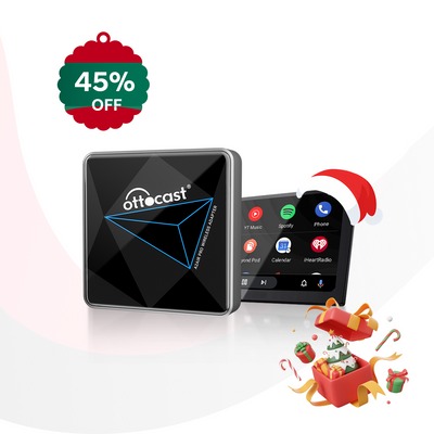 오토캐스트 A2 Air Pro 무선 안드로이드 오토 어댑터 스마트 드라이빙