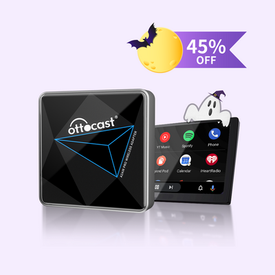 오토캐스트 A2 Air Pro 무선 안드로이드 오토 어댑터 스마트 드라이빙