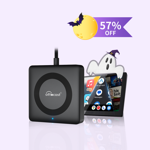 오토캐스트 CAR TV MATE MAX 무선 미러링 카플레이 앤 안드로이드 오토 TV스틱 HDMI 전용 어댑터