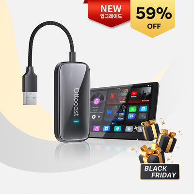 오토캐스트 Play2 Video Ultra 무선 카플레이/안드로이드 오토 올인원 어댑터