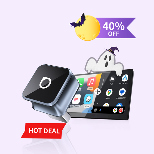 오토캐스트 미니큐브 3.0 무선 카플레이/안드로이드 오토 어댑터