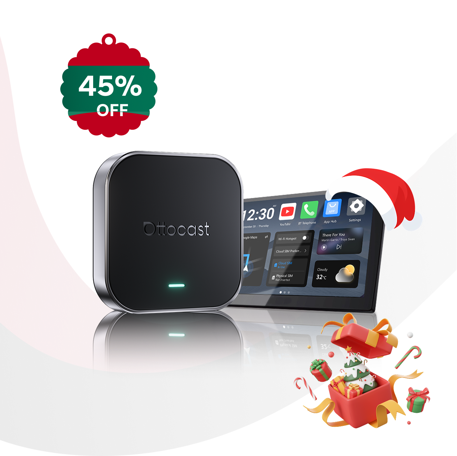 오토캐스트 AI 박스 E2 카플레이 AI 박스