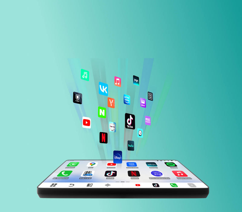 <h3>차량 화면에서 즐기는 친근한 APP</h3>