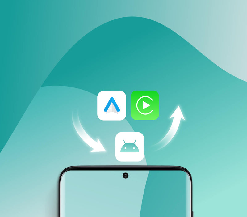 <h3>무선 CarPlay & Android Auto<br/></h3>