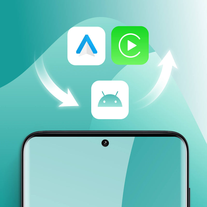 <h4>3. 한 번의 터치로 CarPlay, Android Auto, Android OS를 전환</h4>