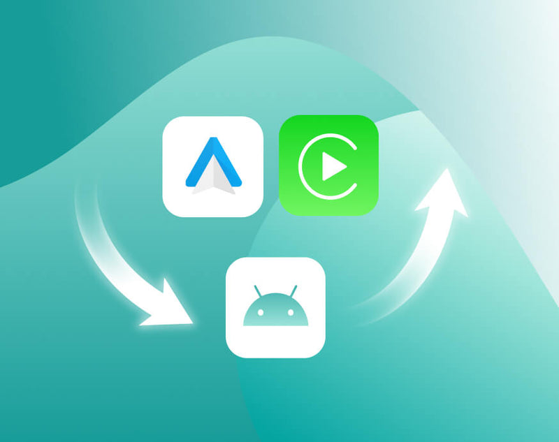 <h4>3. 한 번의 터치로 CarPlay, Android Auto, Android OS를 전환</h4>