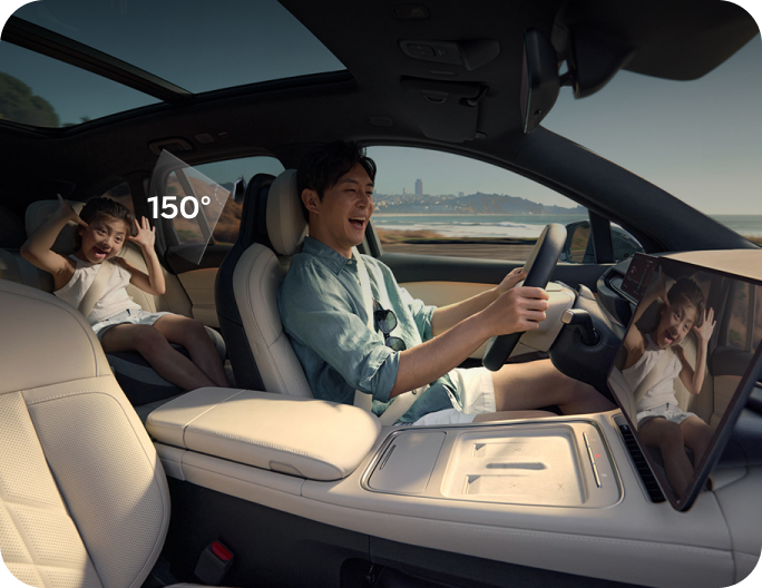 <h4>뒷좌석 실시간 확인</h4>