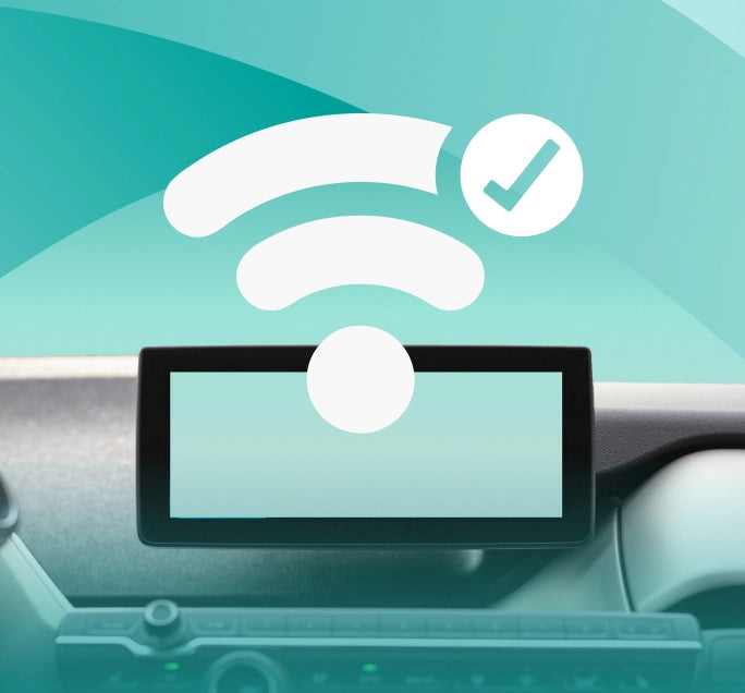 <p><br/>차량 화면에서 무선 연결 상태를 확인할 수 있습니다.<br/><br/></p>