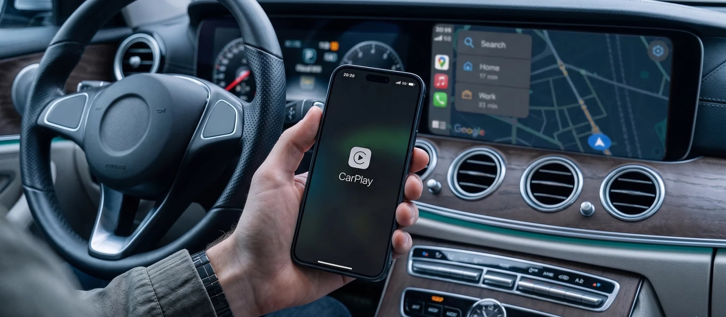 차량에 최적화된CarPlay 솔루션을 찾아보세요